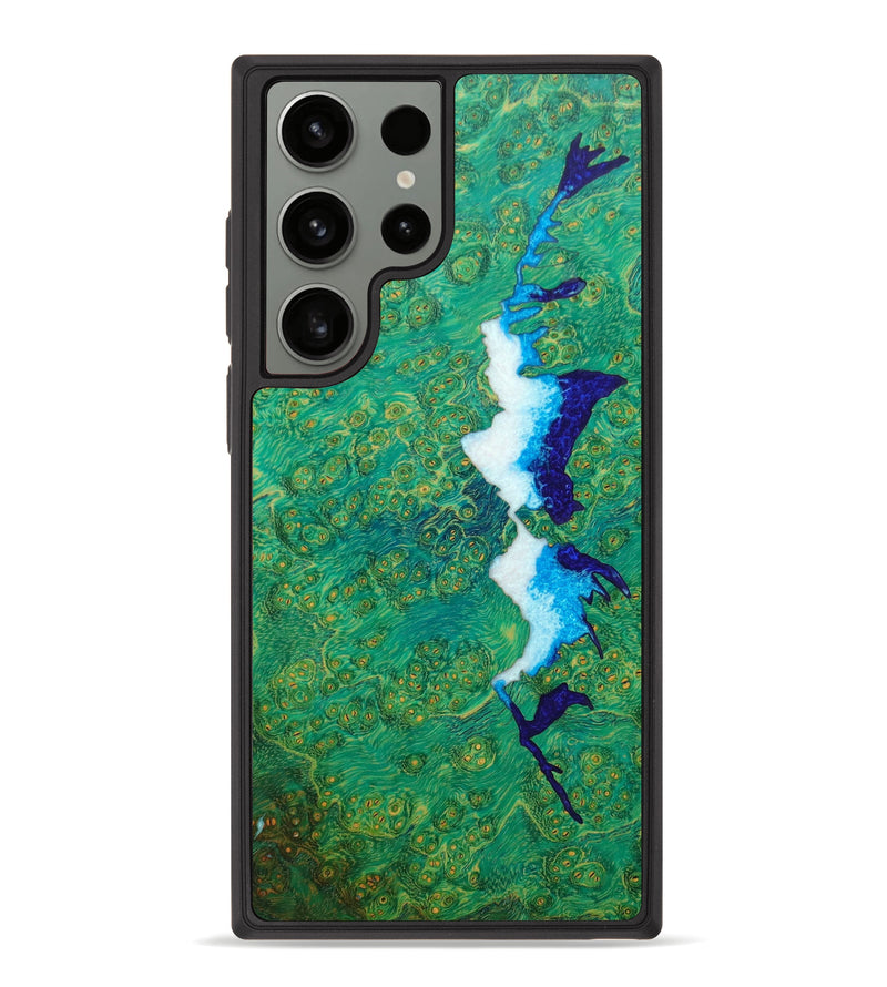 Galaxy S23 Ultra Wood+Resin Phone Case - Nikki (Pattern, 634244)