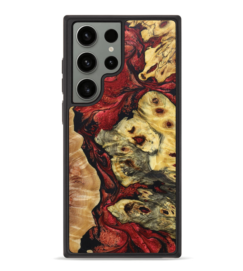 Galaxy S23 Ultra Wood+Resin Phone Case - Kaylani (Mosaic, 638411)
