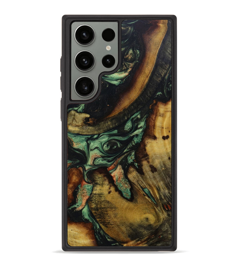 Galaxy S23 Ultra Wood+Resin Phone Case - Travis (Artist Pick, 641448)