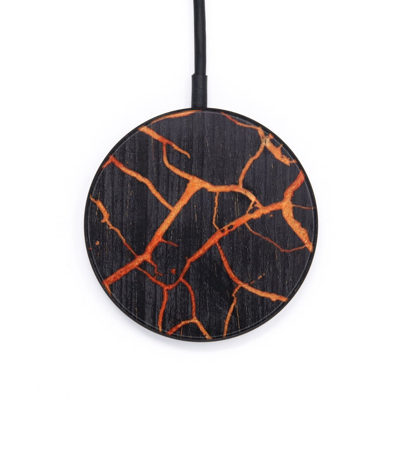 Circle Wood+Resin Wireless Charger - Aryanna (Lava, 627032)