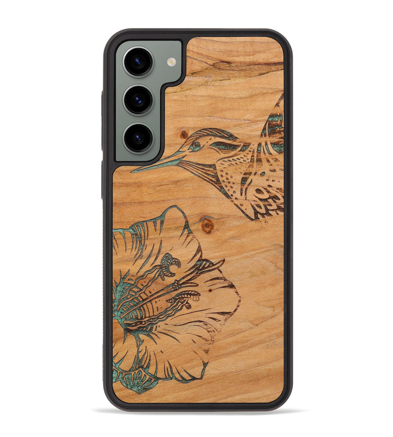 Galaxy S23 Plus Wood+Resin Phone Case - Josie (Spring, 640306)