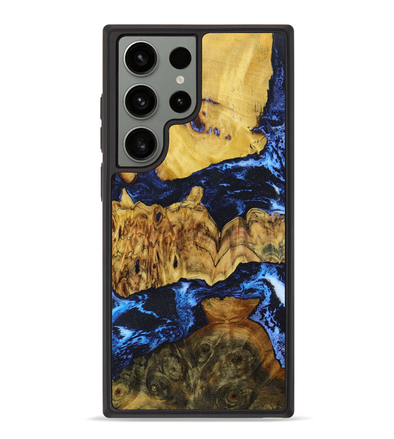 Galaxy S23 Ultra Wood+Resin Phone Case - Thelma (Mosaic, 645283)