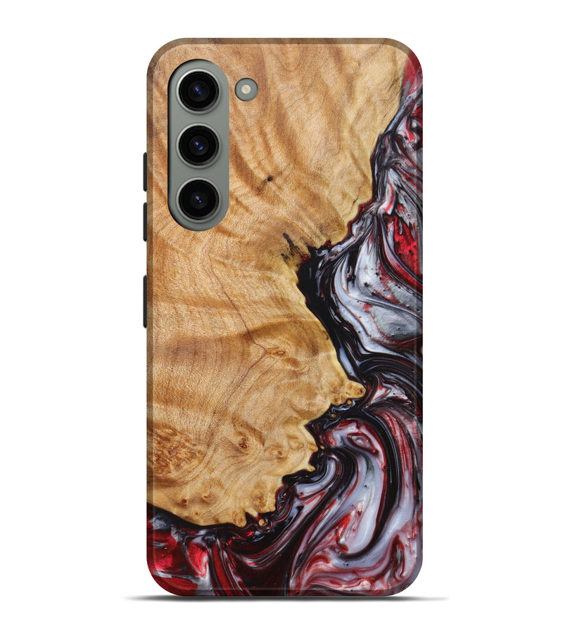 Galaxy S23 Plus Wood+Resin Live Edge Phone Case - Iris (Artist Pick, 625752)