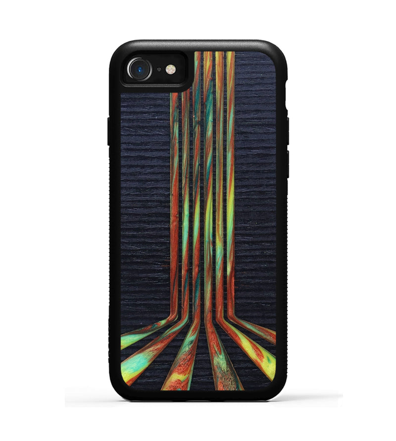iPhone SE Wood+Resin Phone Case - Jarrod (Retro, 634757)