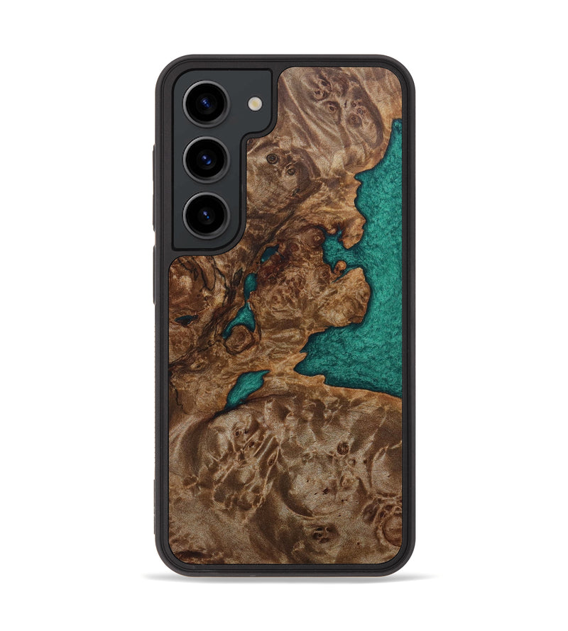 Galaxy S23 Wood+Resin Phone Case - Gunner (Maple Burl, 637421)