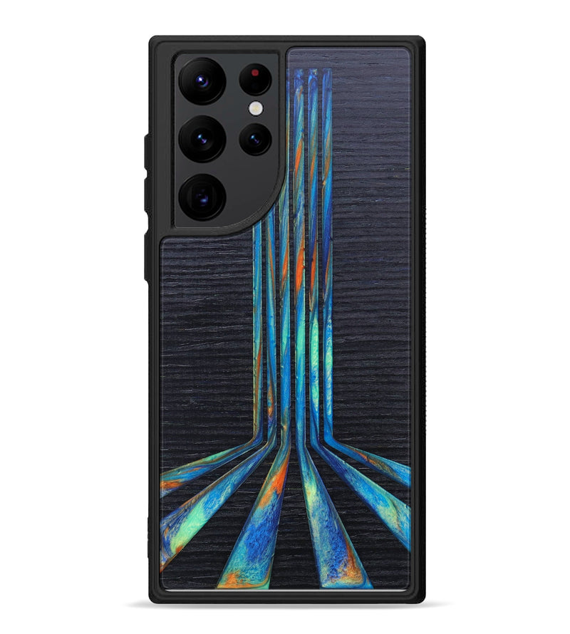 Galaxy S22 Ultra Wood+Resin Phone Case - Autumn (Retro, 634694)