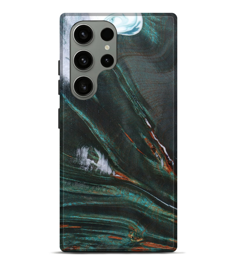 Galaxy S23 Ultra Wood+Resin Live Edge Phone Case - Alina (Artist Pick, 635700)
