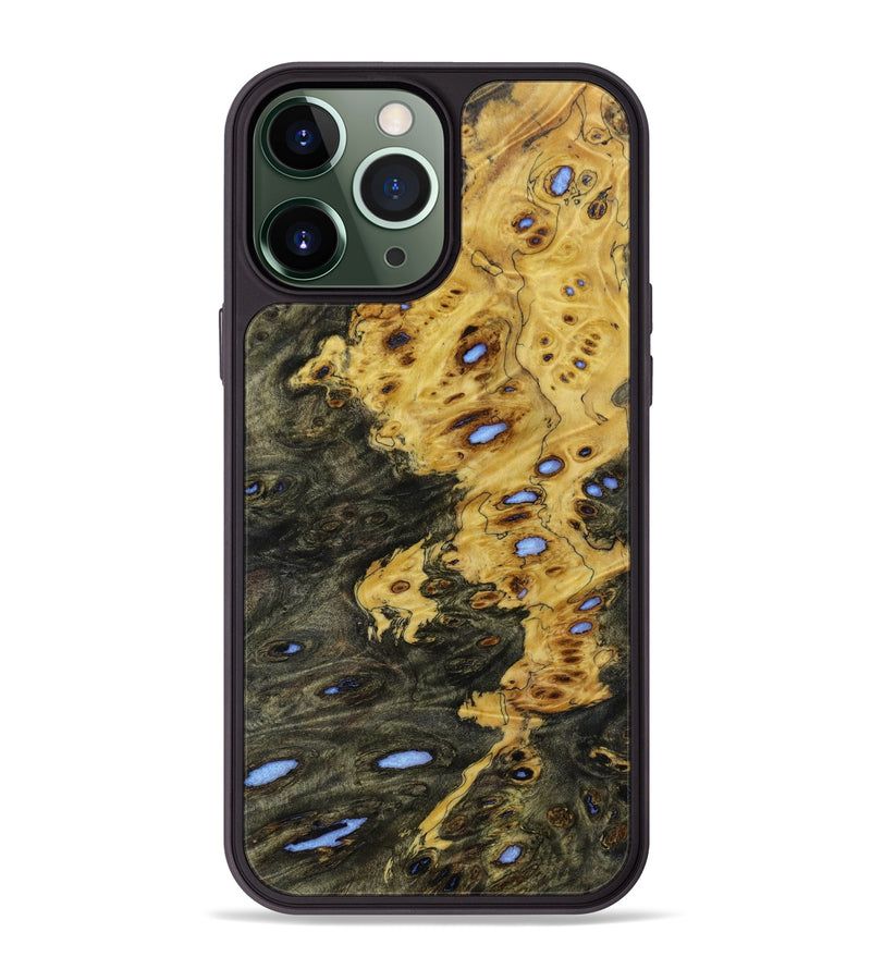 iPhone 13 Pro Max Wood+Resin Phone Case - Orlando (Wood Burl, 643565)
