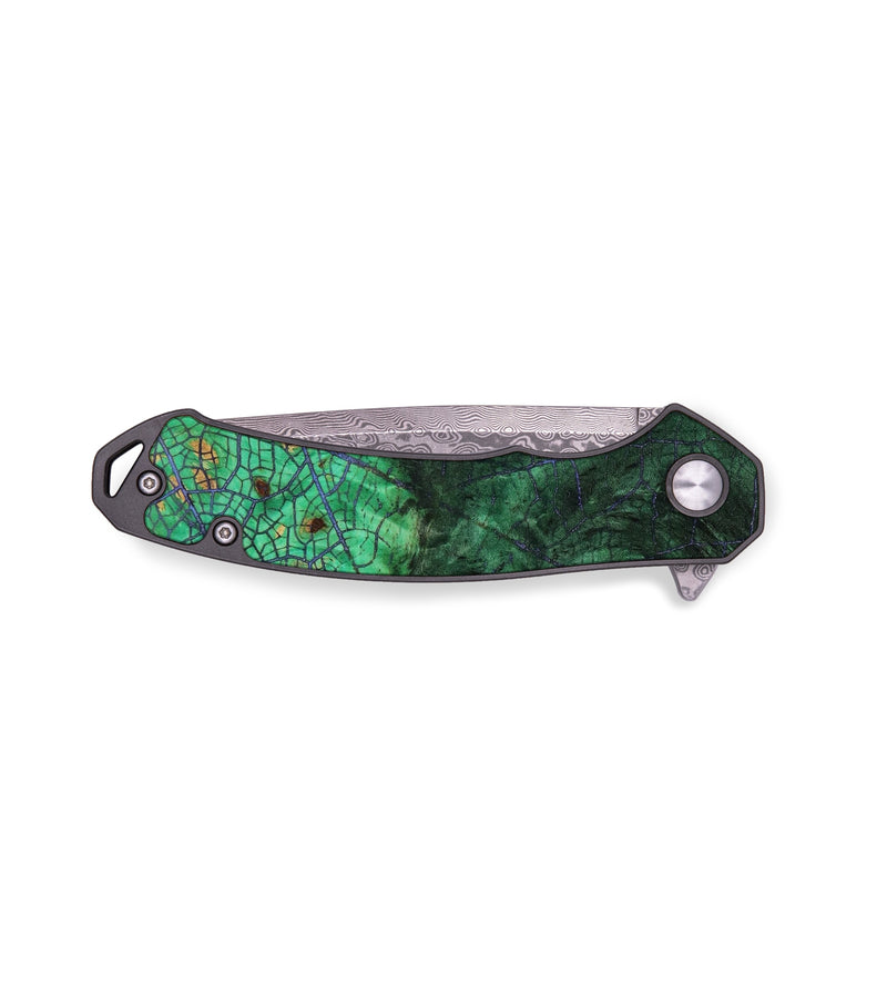 EDC Wood+Resin Pocket Knife - Ida (Spring, 643947)