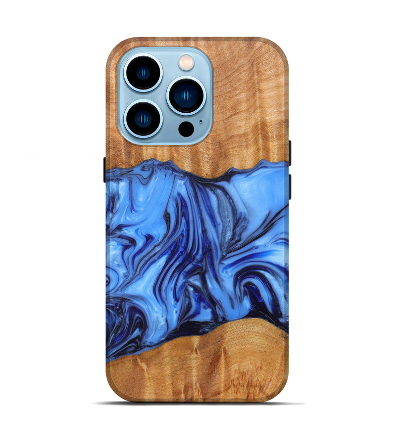 iPhone 14 Pro Wood+Resin Live Edge Phone Case - Ayah (Artist Pick, 627209)