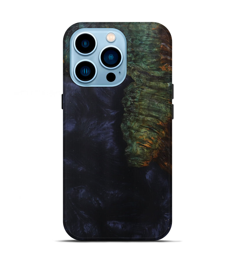 iPhone 14 Pro Wood+Resin Live Edge Phone Case - Daron (Artist Pick, 607275)