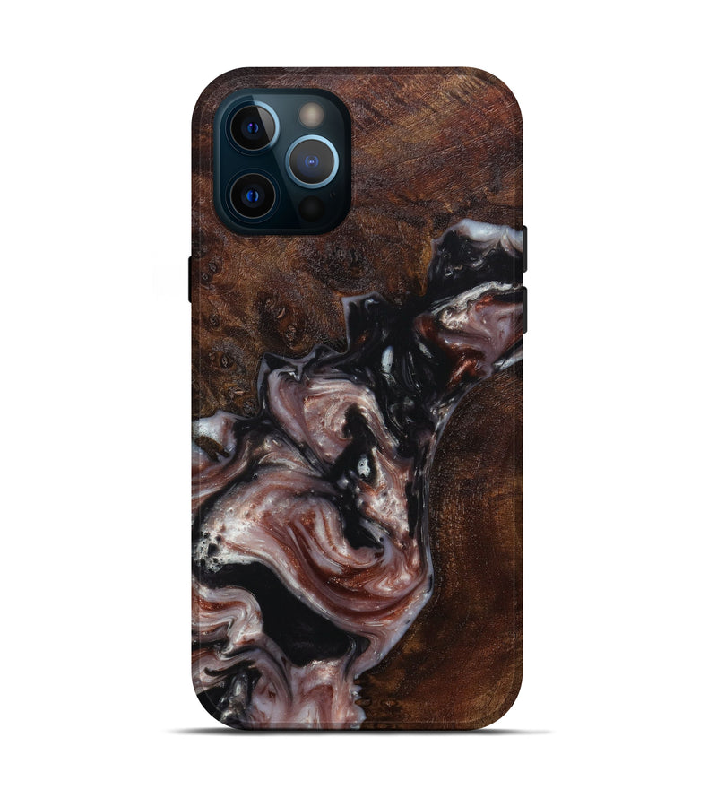 iPhone 12 Pro Wood+Resin Live Edge Phone Case - Oswaldo (Artist Pick, 631405)