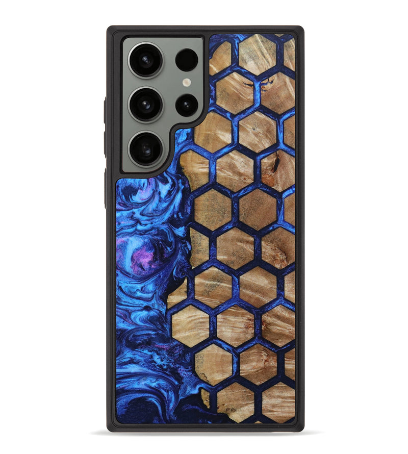 Galaxy S23 Ultra Wood+Resin Phone Case - Kody (Pattern, 648303)