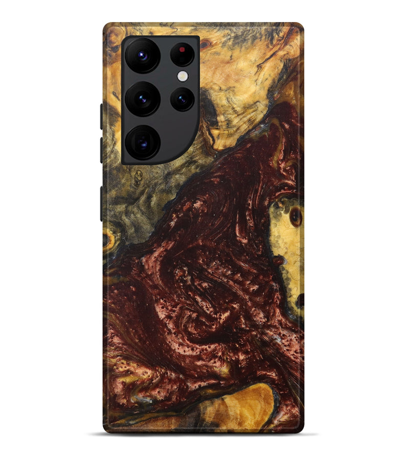 Galaxy S22 Ultra Wood+Resin Live Edge Phone Case - Cymbre (Artist Pick, 607263)