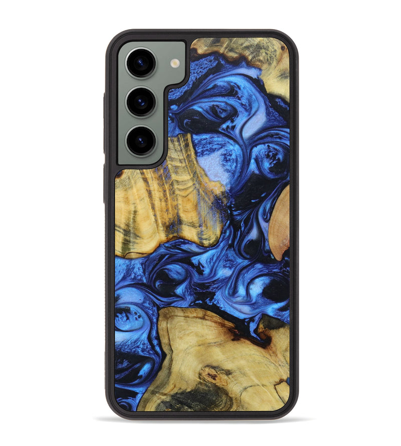 Galaxy S23 Plus Wood+Resin Phone Case - Charlee (Mosaic, 623393)