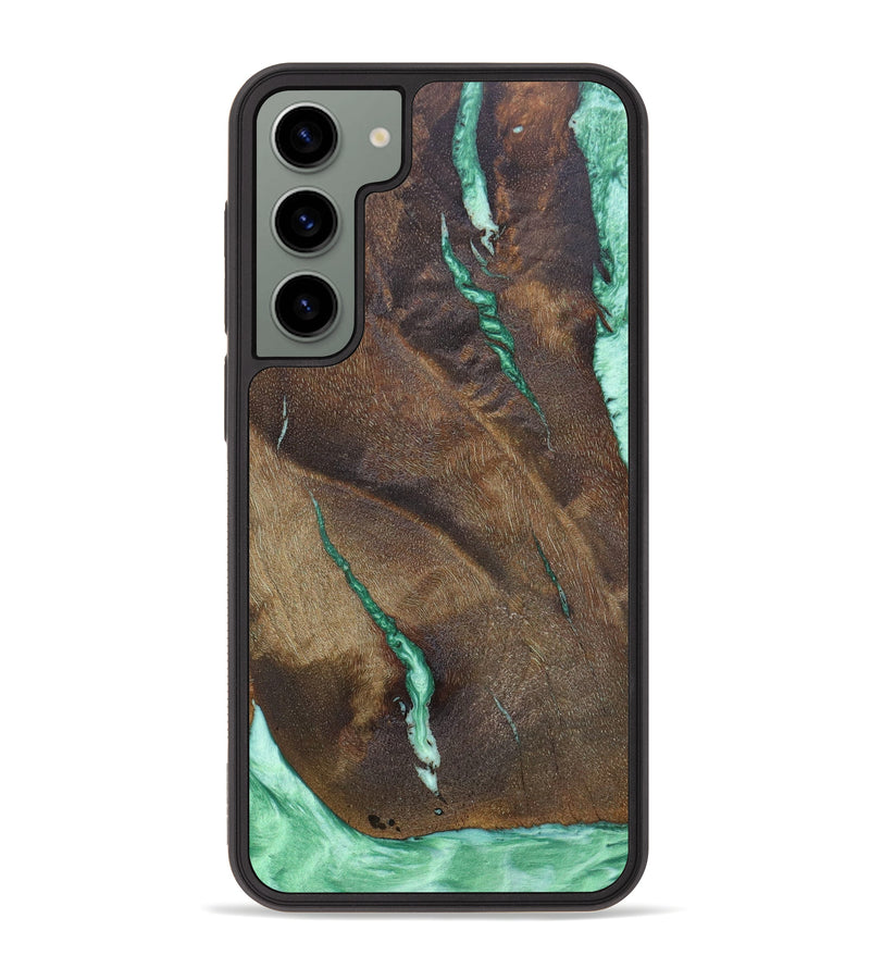 Galaxy S23 Plus Wood+Resin Phone Case - Draven (Maple Burl, 629104)