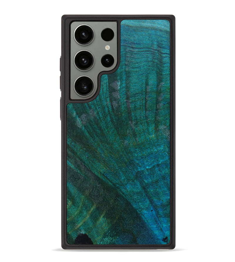 Galaxy S23 Ultra Wood+Resin Phone Case - Winston (Maple Burl, 635588)