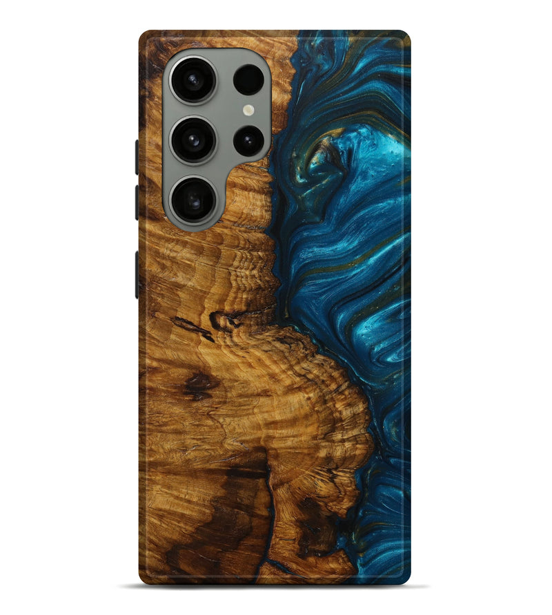 Galaxy S23 Ultra Wood+Resin Live Edge Phone Case - Oscar (Artist Pick, 632229)