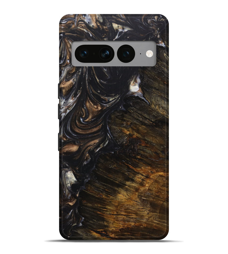 Pixel 7 Pro Wood+Resin Live Edge Phone Case - Maaike (Artist Pick, 633546)