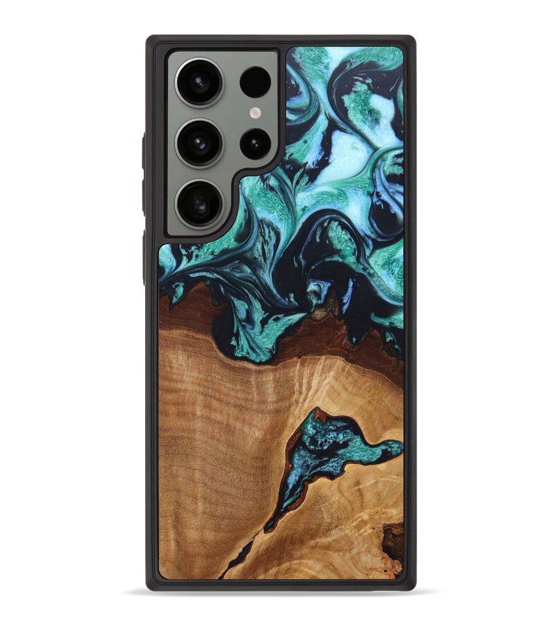 Galaxy S23 Ultra Wood+Resin Phone Case - Jennifer (Artist Pick, 629702)