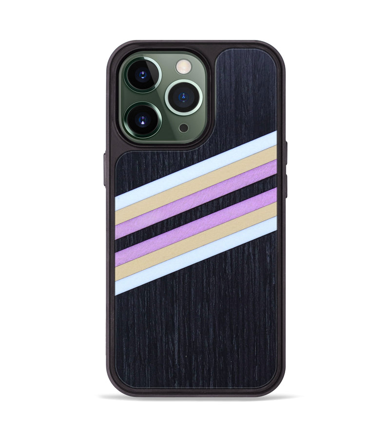 iPhone 13 Pro Wood+Resin Phone Case - Priscilla (Retro, 636265)