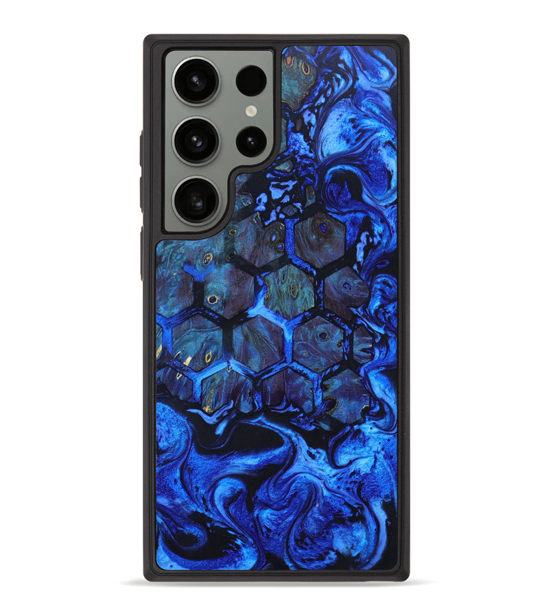 Galaxy S23 Ultra Wood+Resin Phone Case - Henrik (Pattern, 629608)
