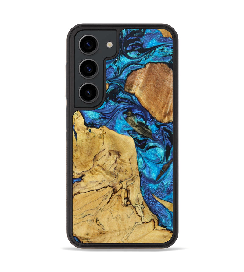 Galaxy S23 Wood+Resin Phone Case - Jemal (Mosaic, 631175)