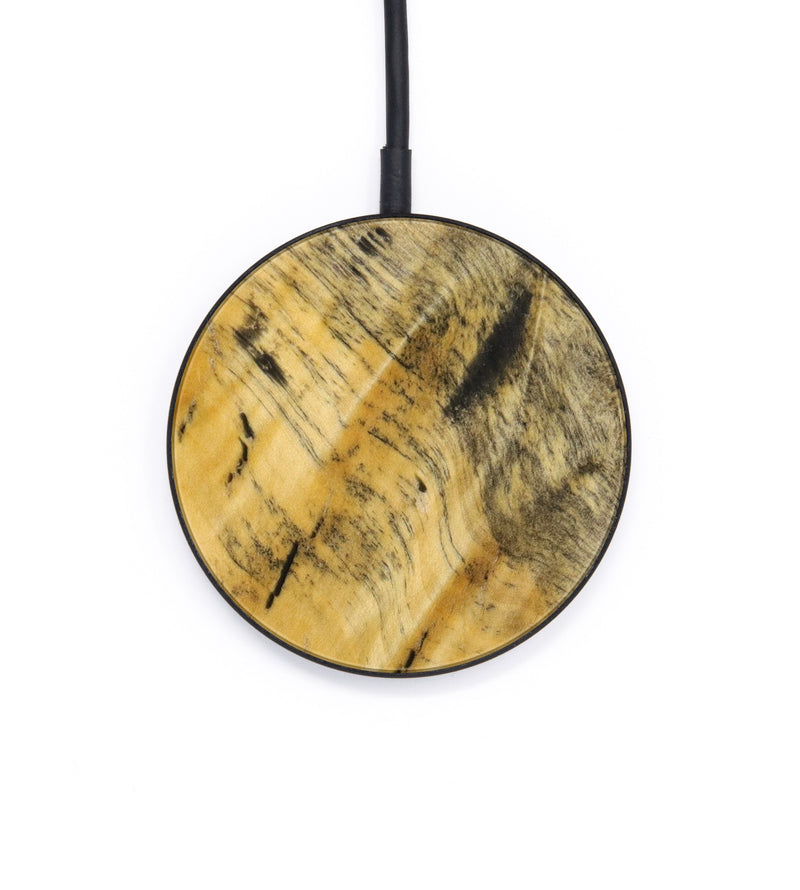 Circle Burl Wood Wireless Charger - William (Wood Burl, 643442)