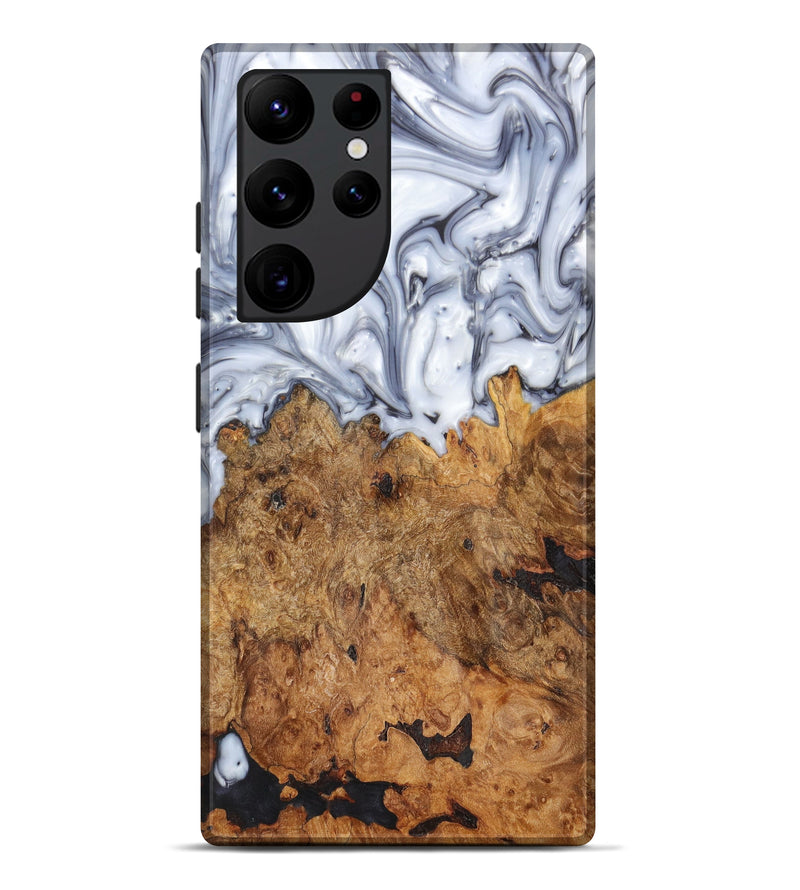 Galaxy S22 Ultra Wood+Resin Live Edge Phone Case - Sonia (Artist Pick, 616936)