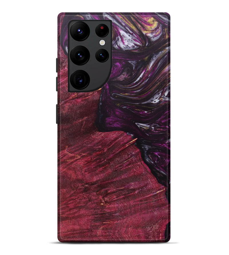 Galaxy S22 Ultra Wood+Resin Live Edge Phone Case - Meghann (Artist Pick, 616686)