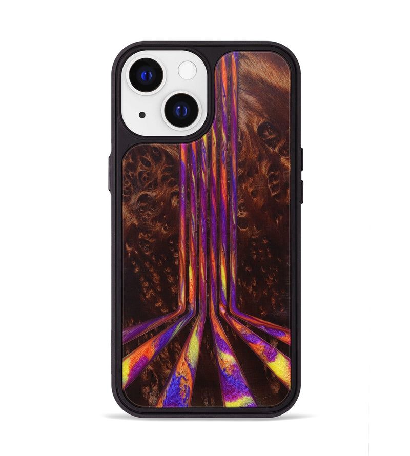 iPhone 13 Wood+Resin Phone Case - Marsha (Retro, 634792)