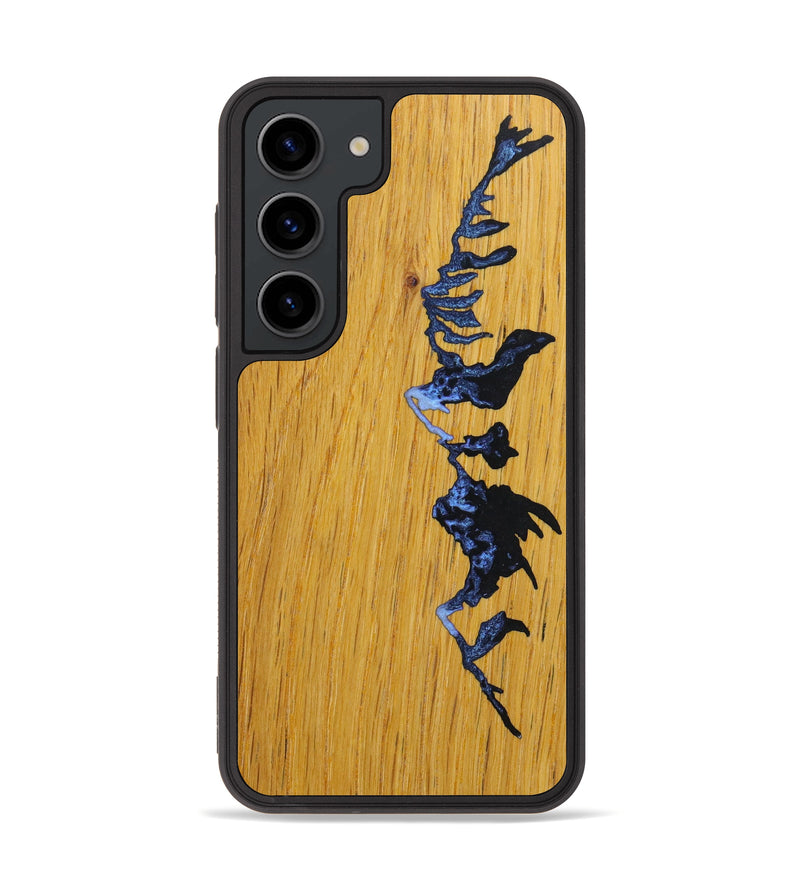 Galaxy S23 Wood+Resin Phone Case - Julie (Pattern, 638627)