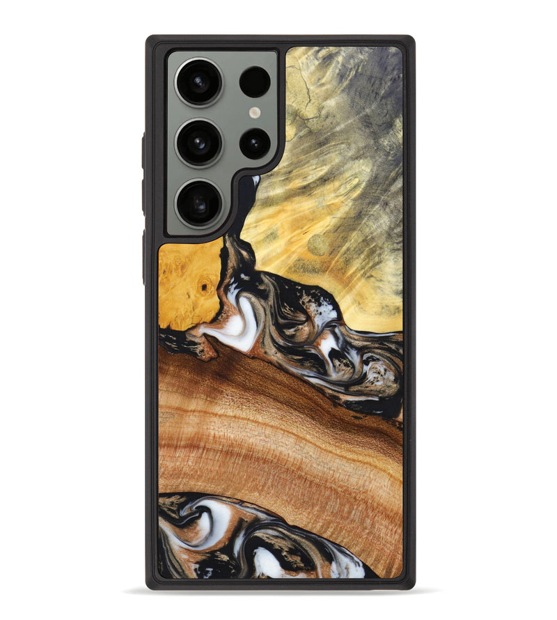 Galaxy S23 Ultra Wood+Resin Phone Case - Miles (Mosaic, 630066)