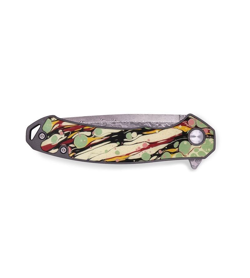 EDC ResinArt Pocket Knife - Ted (Pattern, 644114)