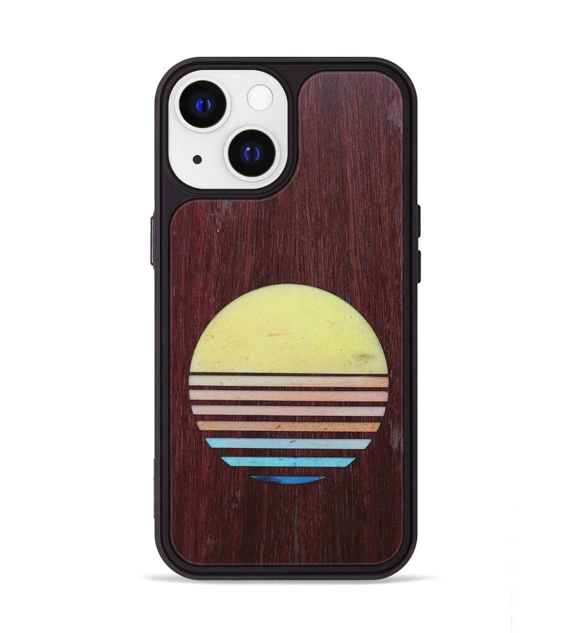 iPhone 13 Wood+Resin Phone Case - Winston (Retro, 634713)