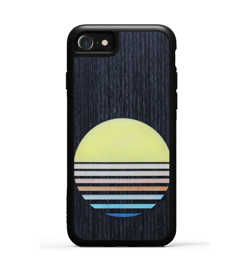 iPhone SE Wood+Resin Phone Case - Deandre (Retro, 634725)