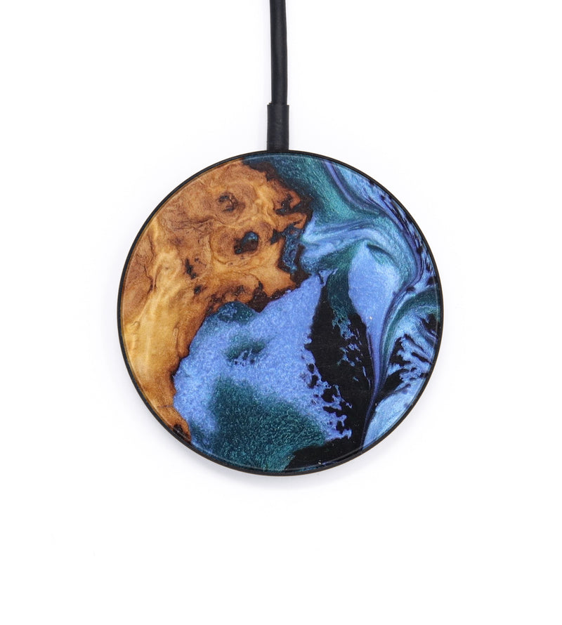 Circle Wood+Resin Wireless Charger - Kory (Aurora, 621949)