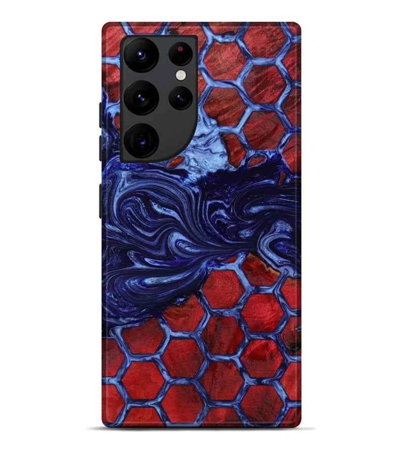 Galaxy S22 Ultra Wood+Resin Live Edge Phone Case - Joanne (Pattern, 645970)