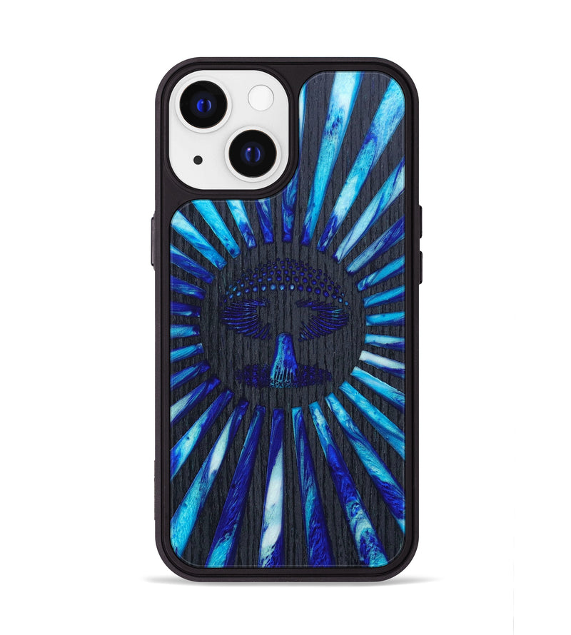 iPhone 13 Wood+Resin Phone Case - Ginger (Retro, 634738)