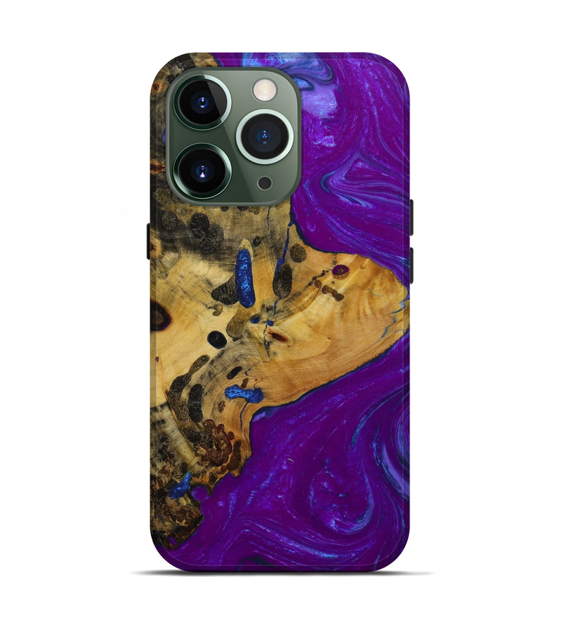 iPhone 13 Pro Wood+Resin Live Edge Phone Case - Madison (Artist Pick, 646843)