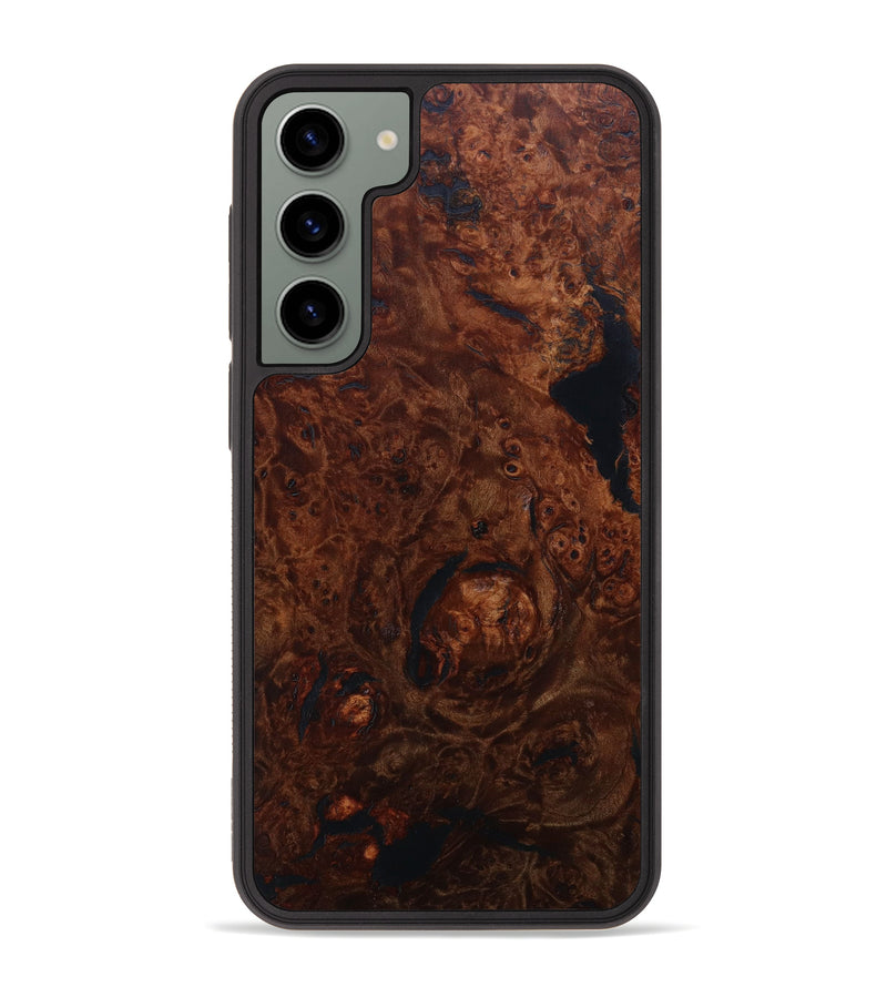 Galaxy S23 Plus Wood+Resin Phone Case - Luca (Wood Burl, 643559)