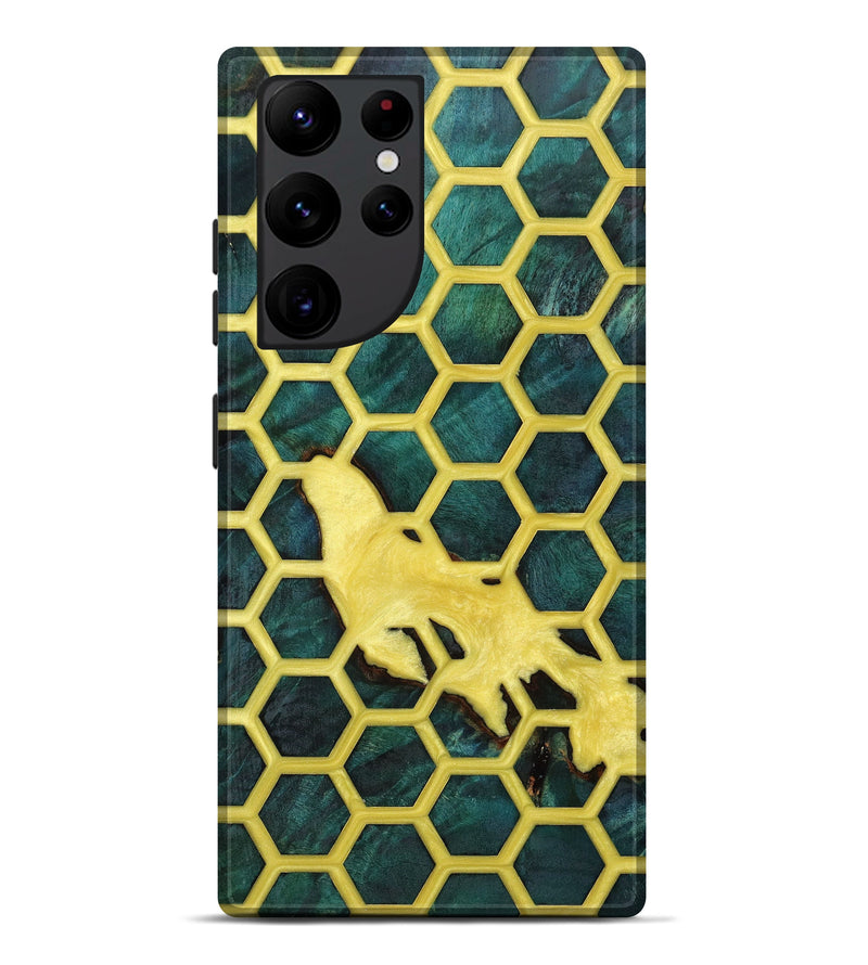 Galaxy S22 Ultra Wood+Resin Live Edge Phone Case - Caylee (Artist Pick, 639891)