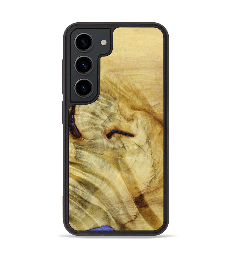 Galaxy S23 Wood+Resin Phone Case - Willard (Wood Burl, 642912)