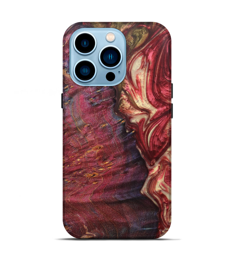 iPhone 14 Pro Wood+Resin Live Edge Phone Case - Milan (Artist Pick, 616963)