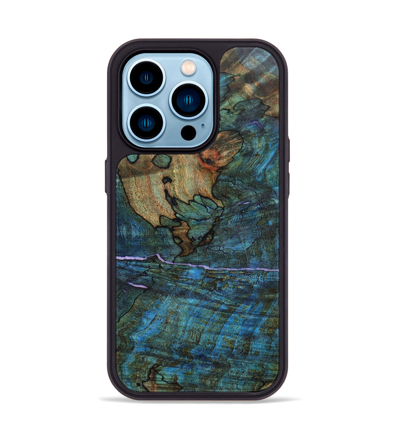 iPhone 14 Pro Wood+Resin Phone Case - Adonis (Artist Pick, 638704)