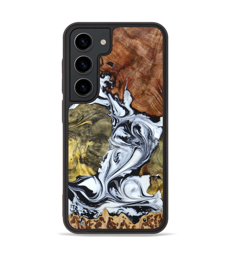 Galaxy S23 Wood+Resin Phone Case - Krista (Mosaic, 639394)