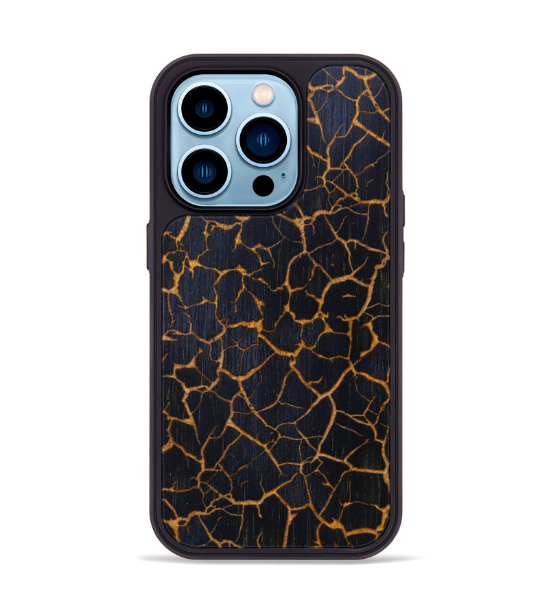 iPhone 14 Pro Wood+Resin Phone Case - Shanell (Lava, 624902)