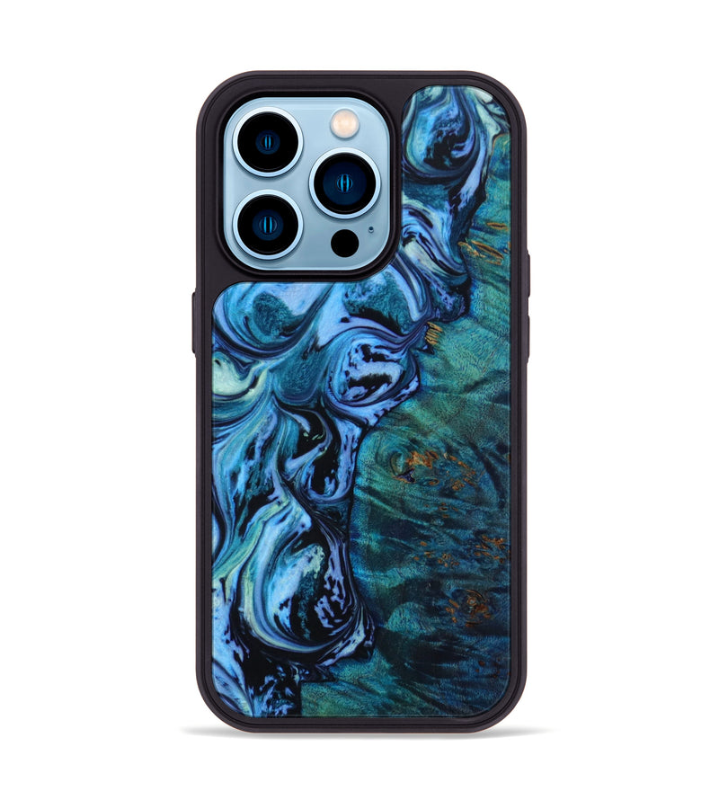iPhone 14 Pro Wood+Resin Phone Case - Scott (Artist Pick, 648682)