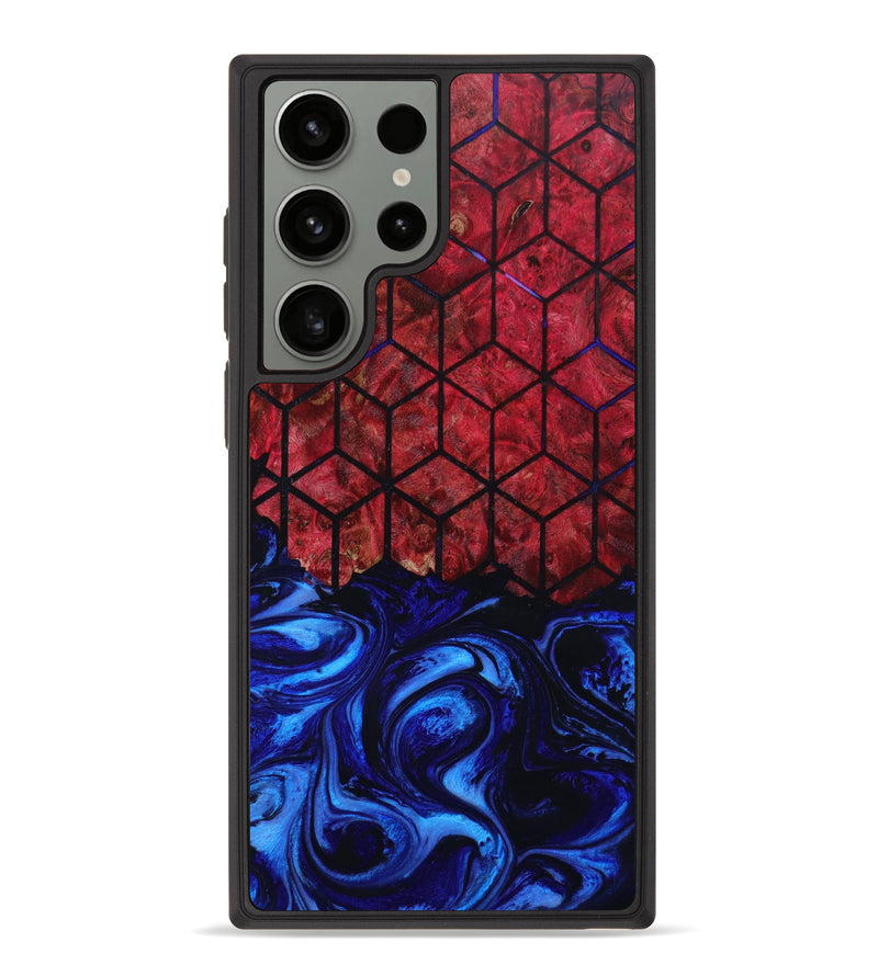 Galaxy S23 Ultra Wood+Resin Phone Case - Ryder (Pattern, 646472)