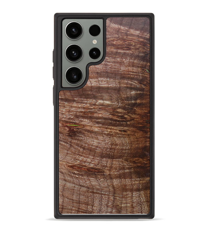 Galaxy S23 Ultra Wood+Resin Phone Case - Denzel (Maple Burl, 624788)